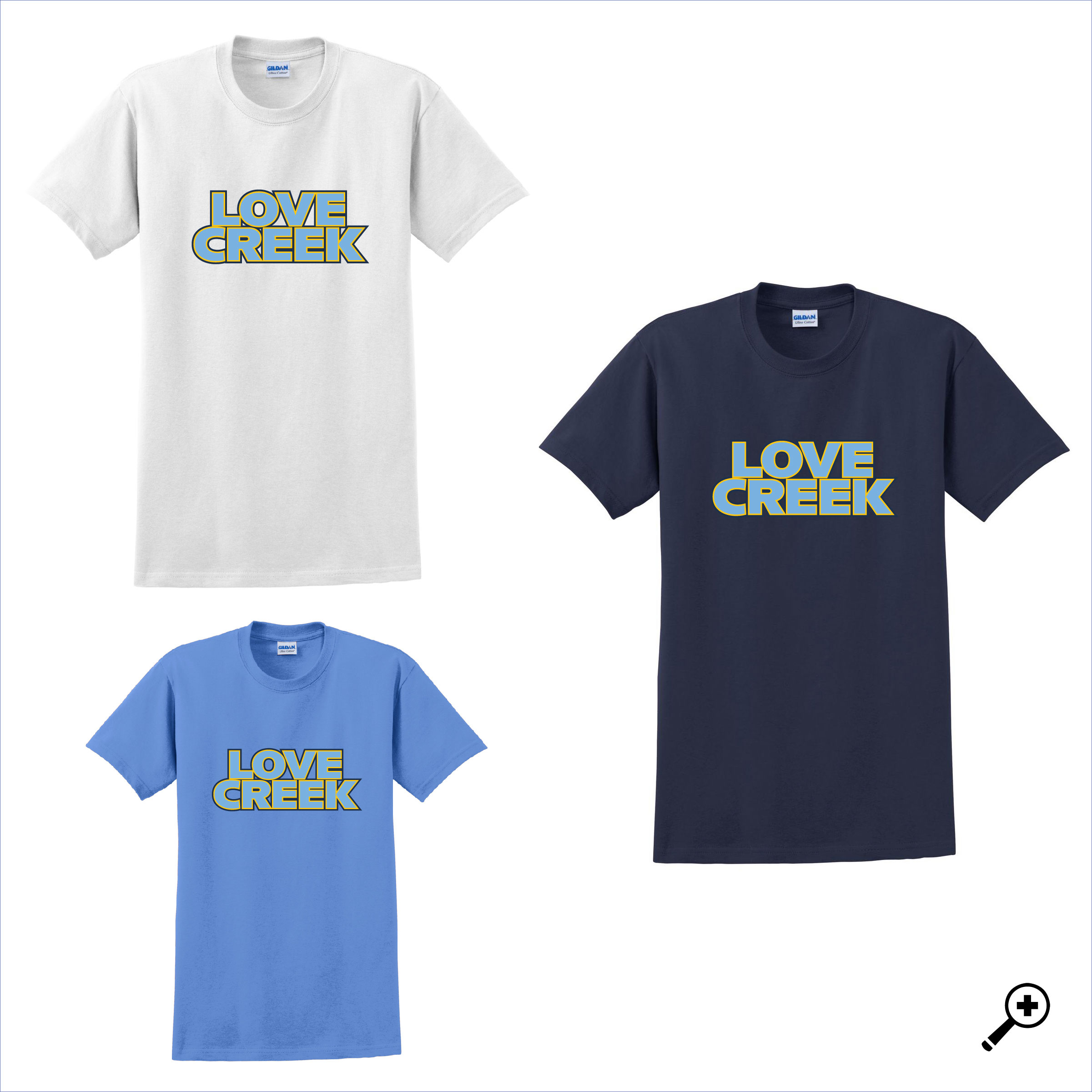 G- ADULT 2000 Text Design Short Sleeve Tee