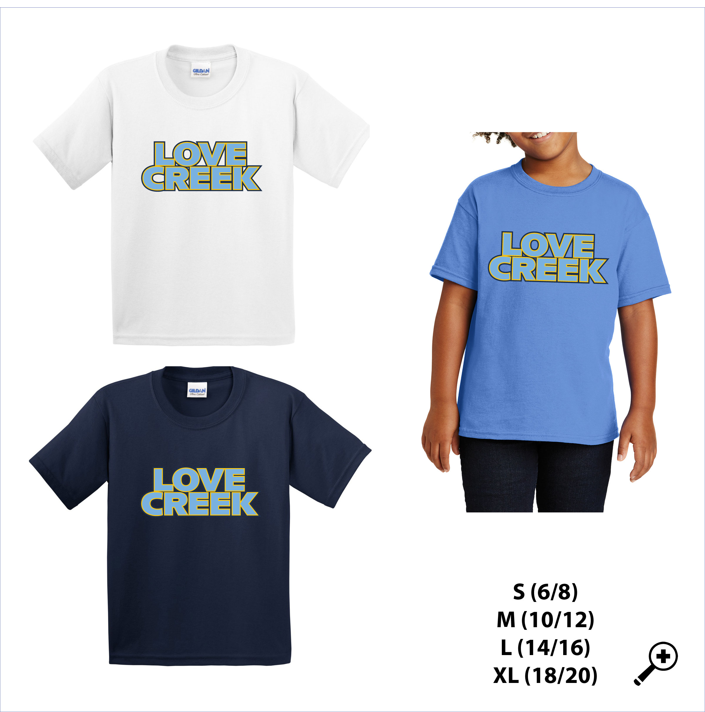 J- YOUTH 2000B Text Design Short Sleeve Tee