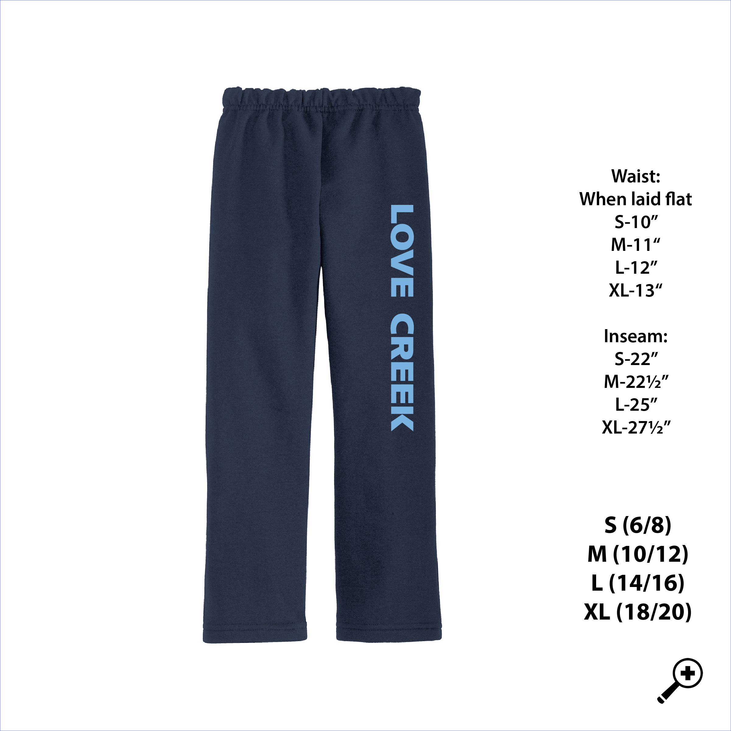 N- YOUTH 18400B Text Design Sweat Pants