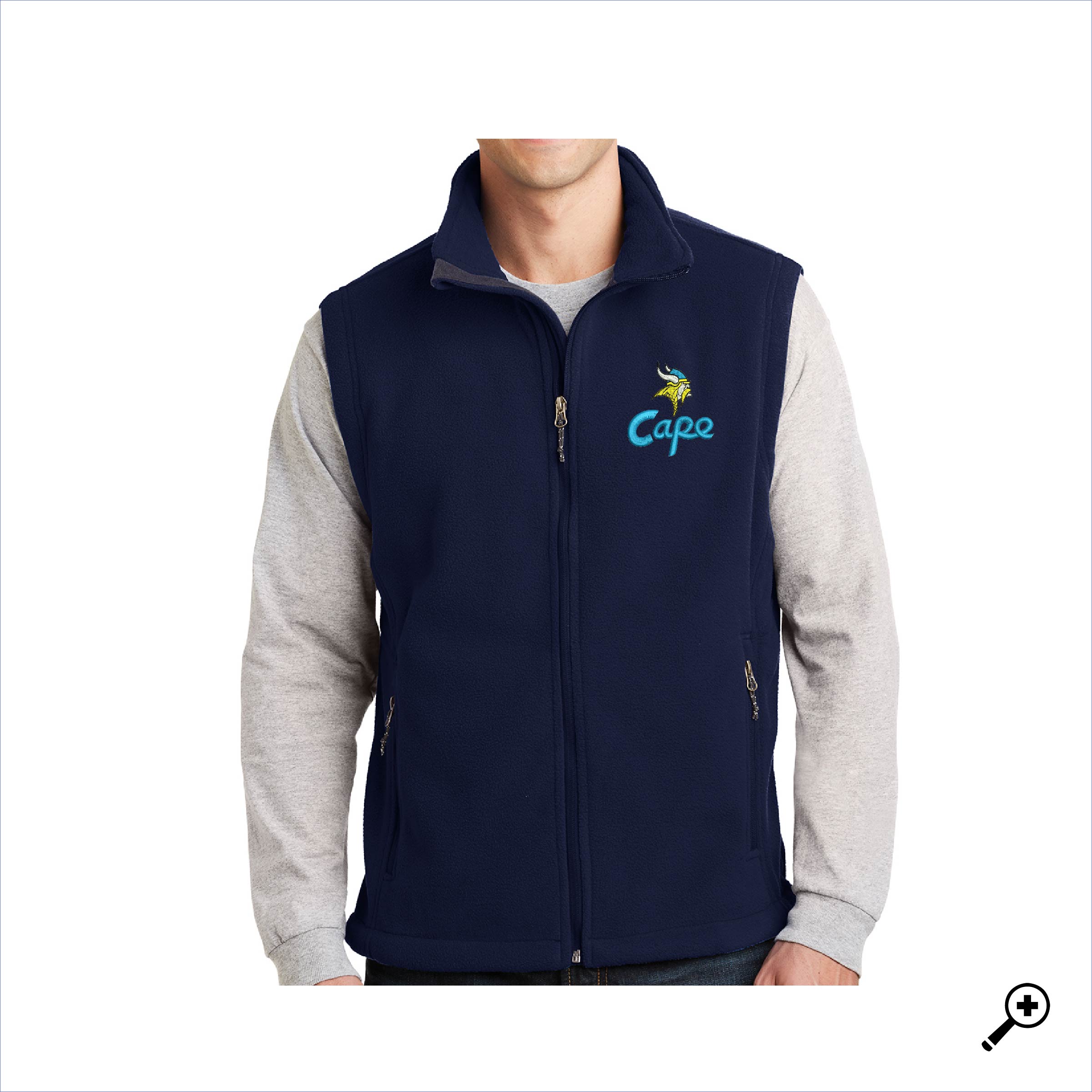 T- F219 ADULT Fleece Vest