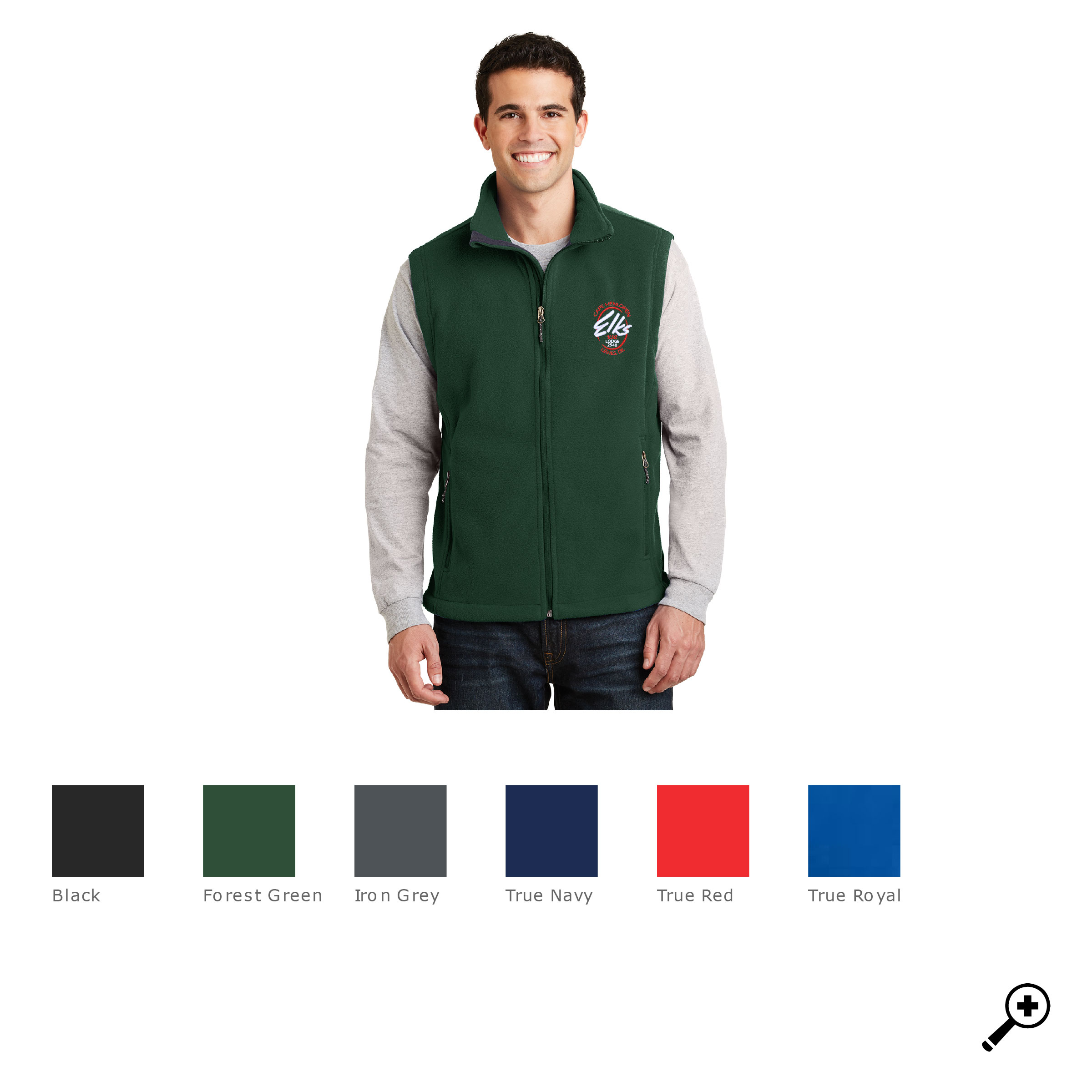 N- F219 MENS Port Authority Fleece Vest