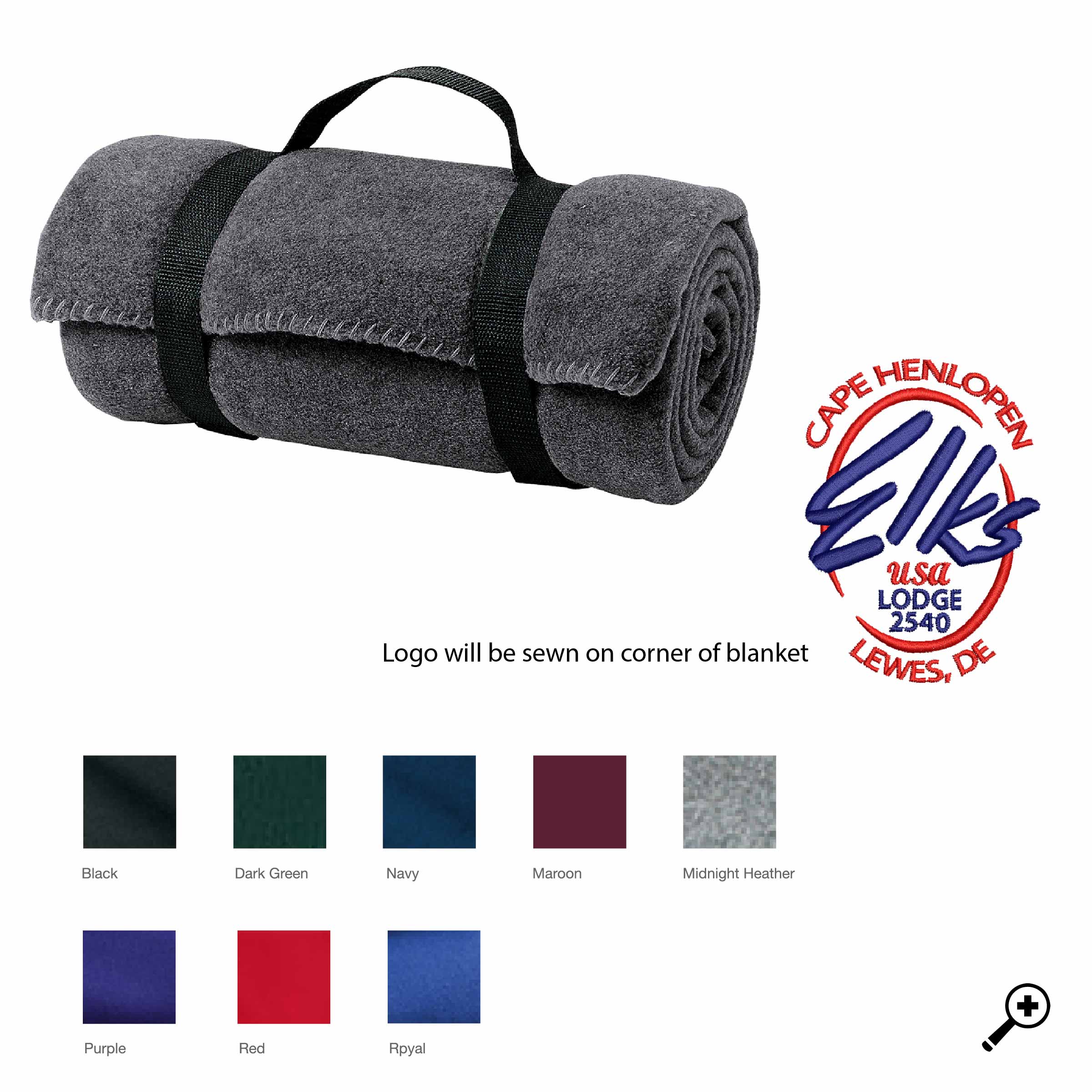 W- BP10 Port Authority Blanket with Strap