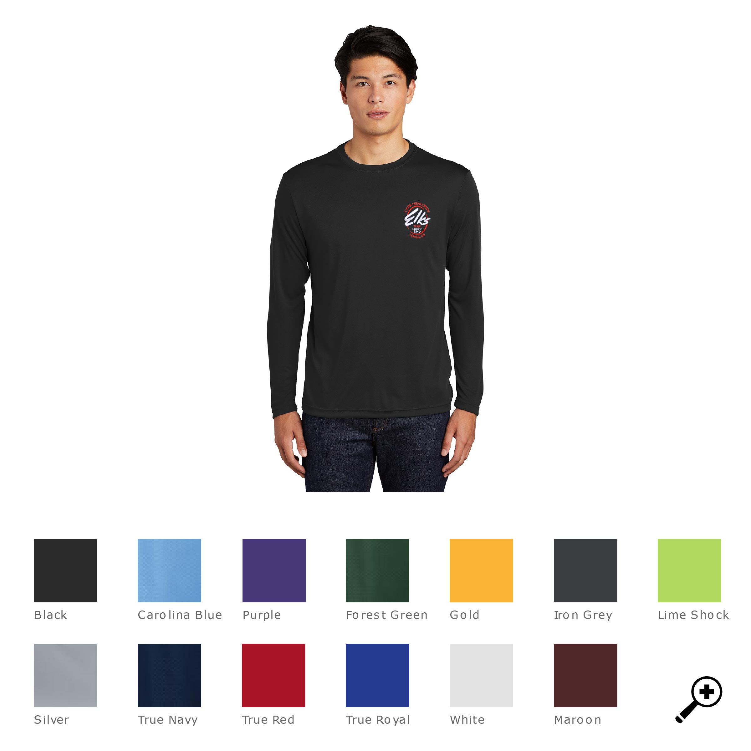 C- ST350LS MENS Sport-Tek Long Sleeve Tee