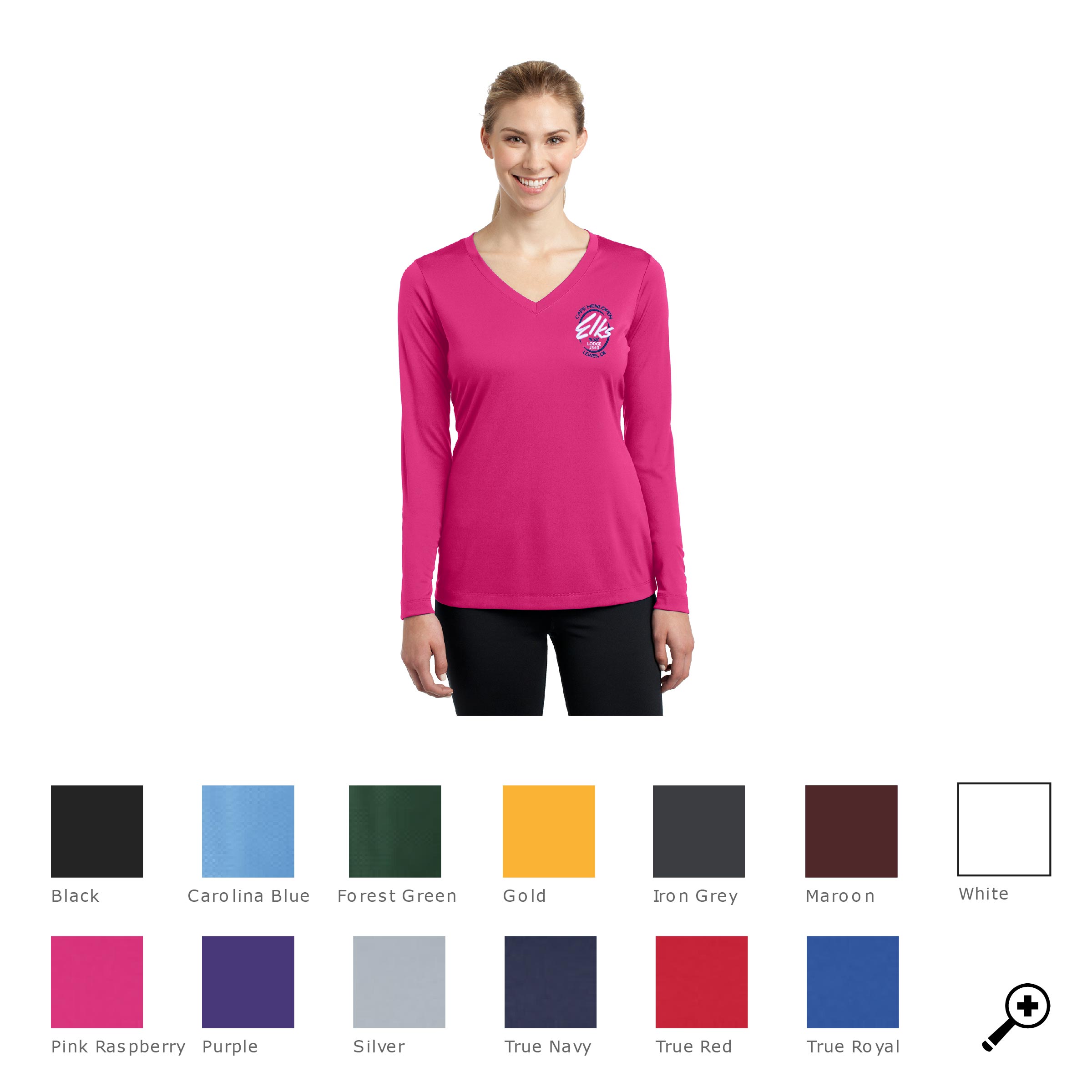D- LST353LS LADIES Sport Tek Long Sleeve Tee