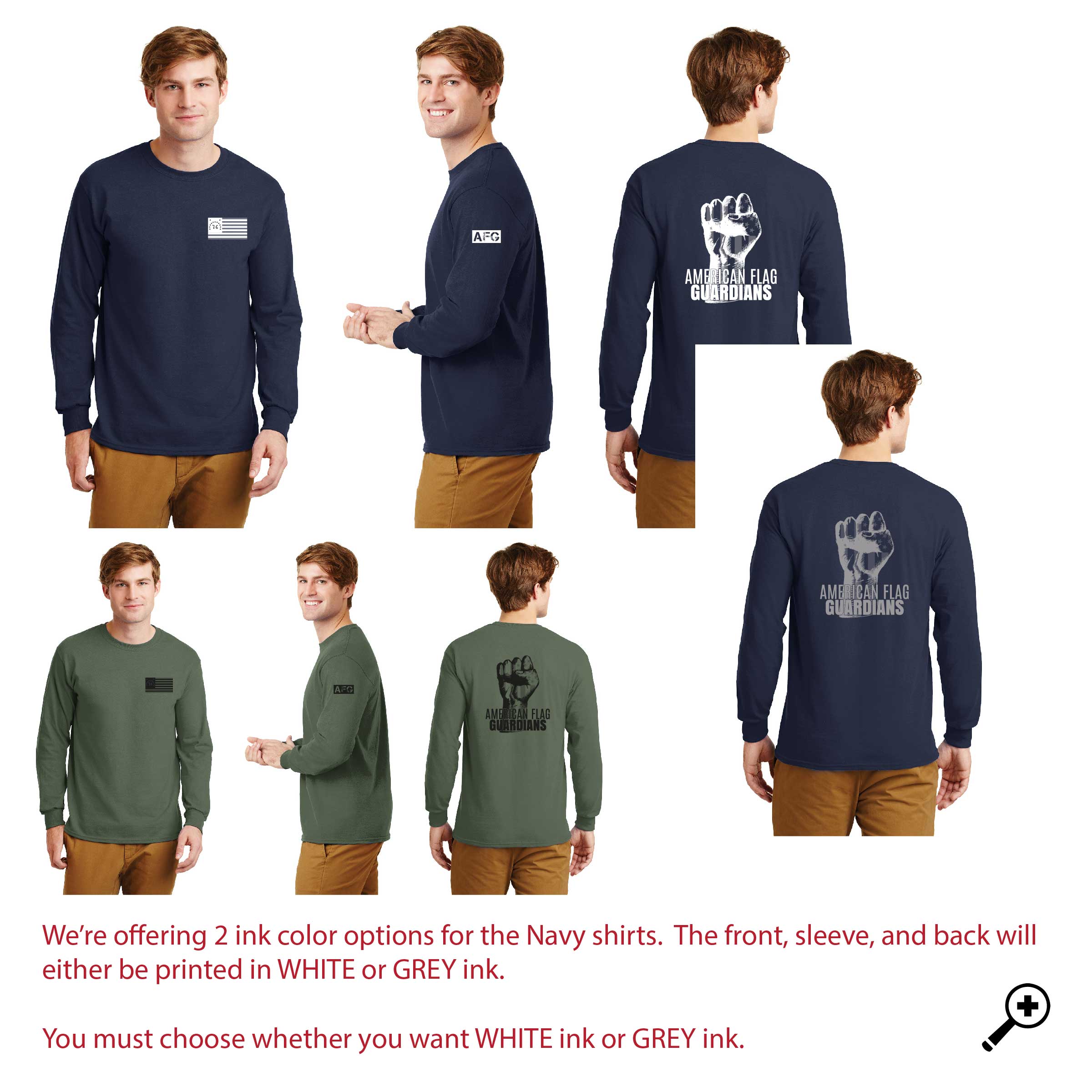 C- 2400 ADULT Gildan Long Sleeve Tee