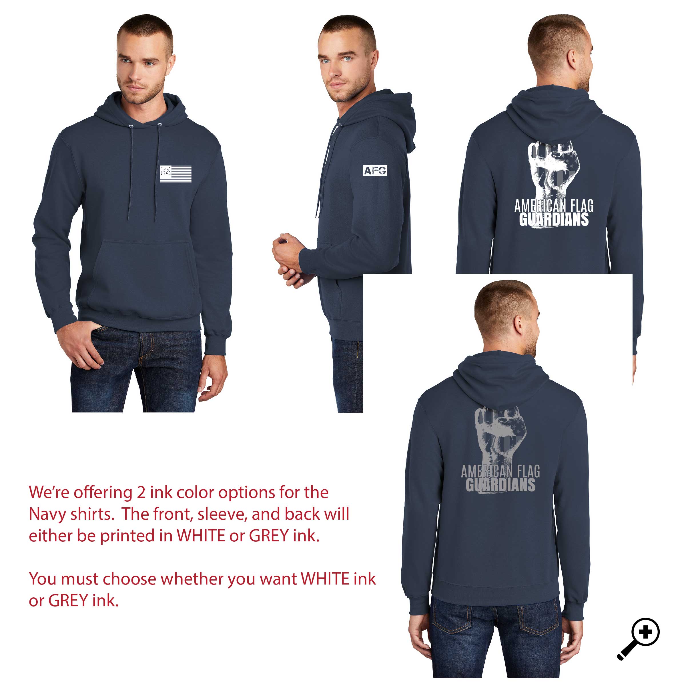 F- PC78H ADULT Port & Company Hooded Sweatshirt
