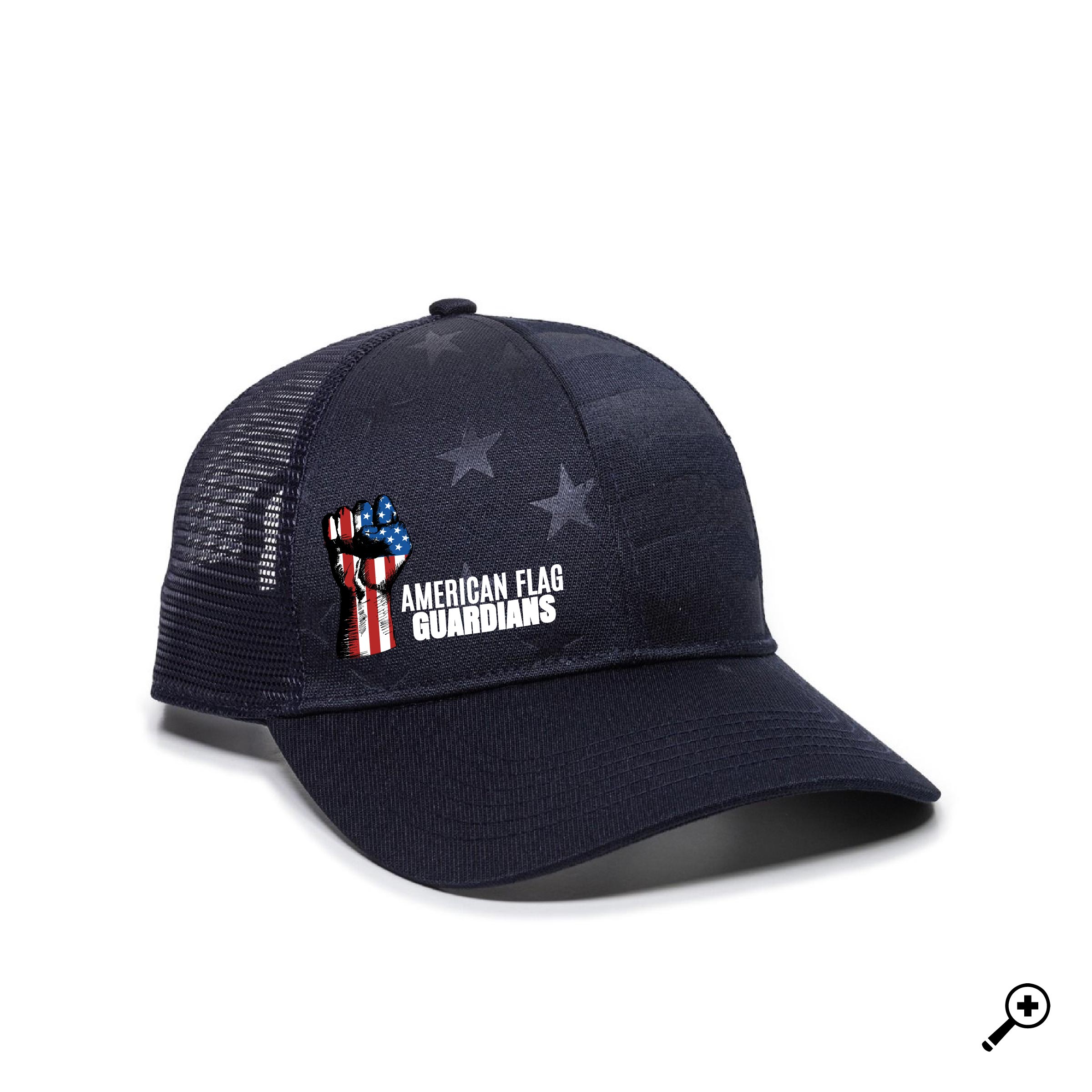 O- USA-750M Outdoor Cap Stars & Stripes Cap