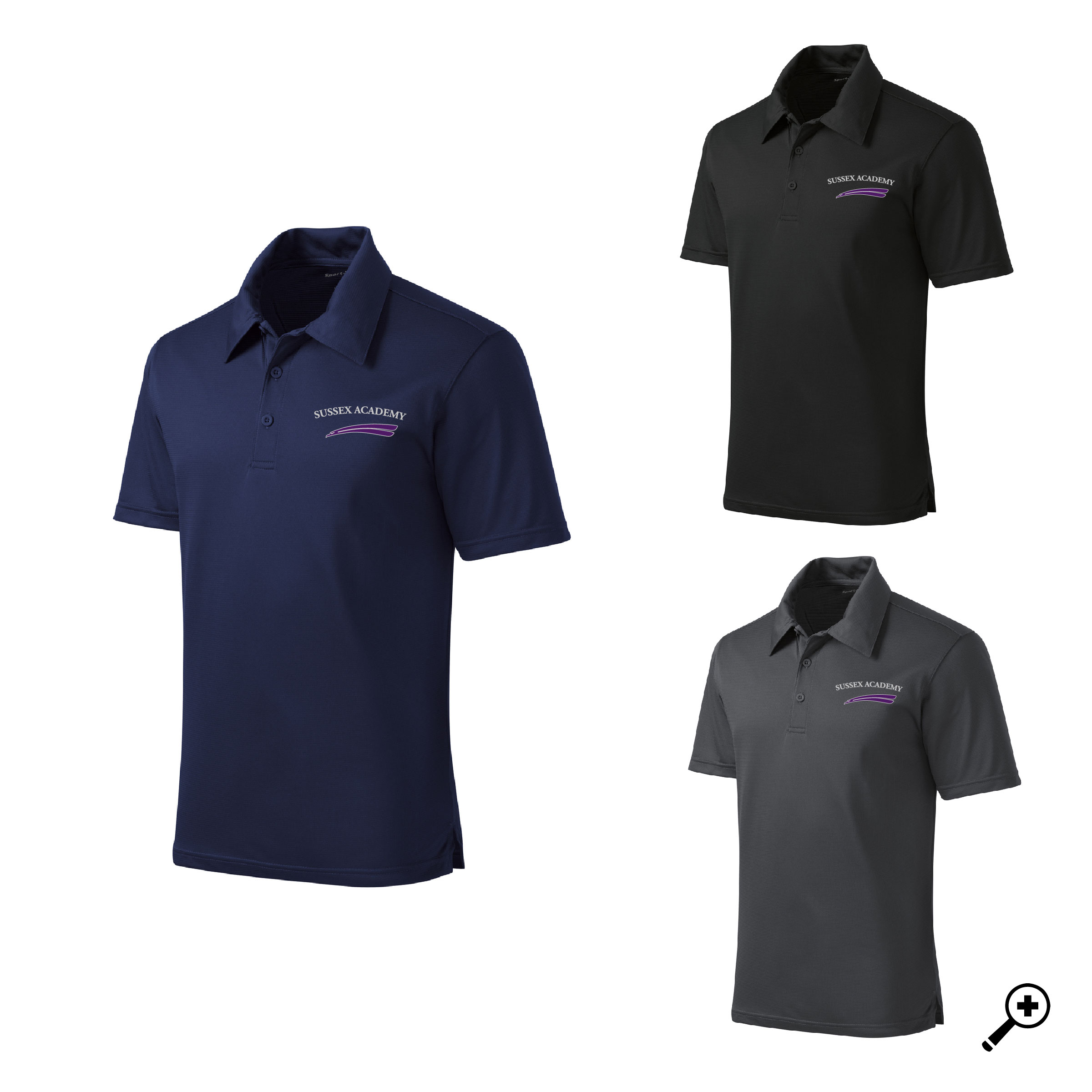 C- ST690 MENS Sport-Tek Textured Polo