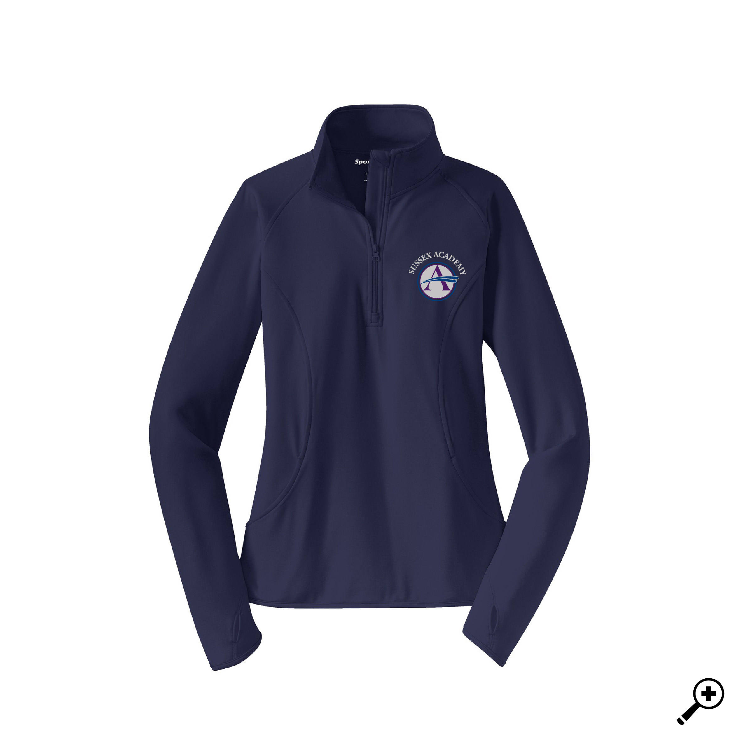 F- LST850 LADIES 1/2 Zip Pullover