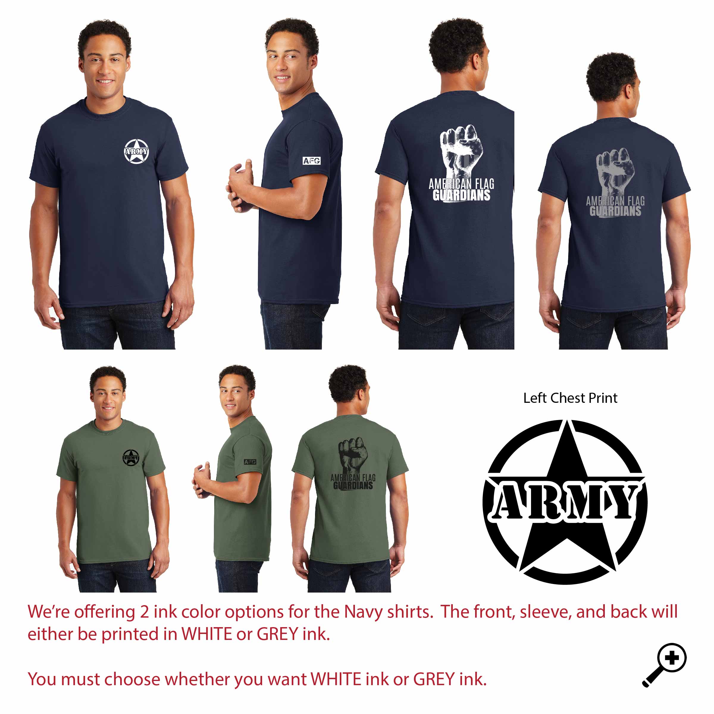 R- ARMY 2000 ADULT Gildan Short Sleeve Tee