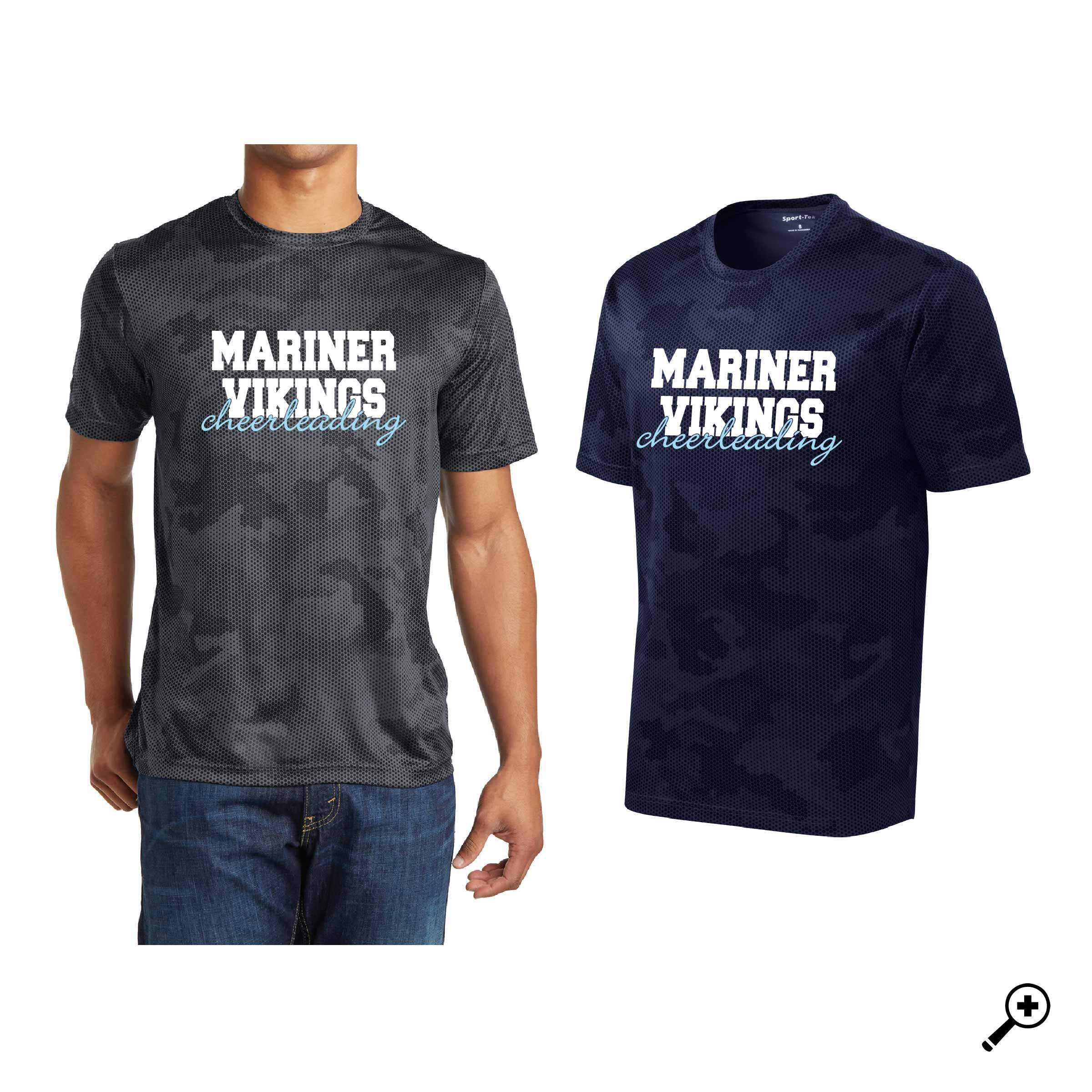I- ST370 UNISEX Sport Tek Camo Hex Tee