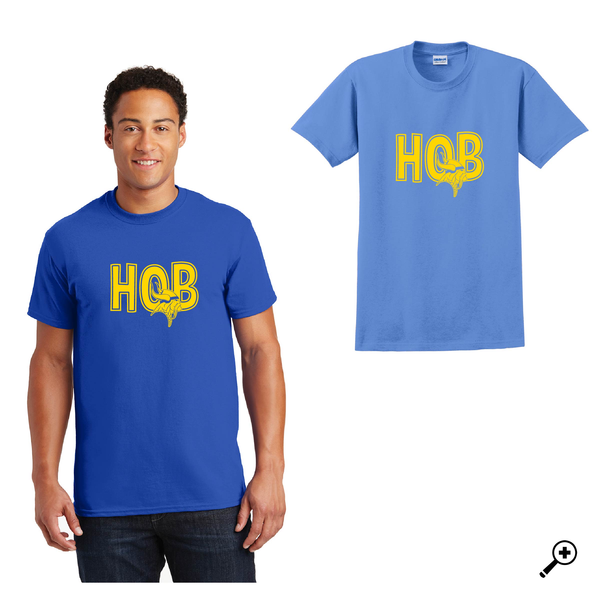 A- HOB Design- ADULT Short Sleeve Tee
