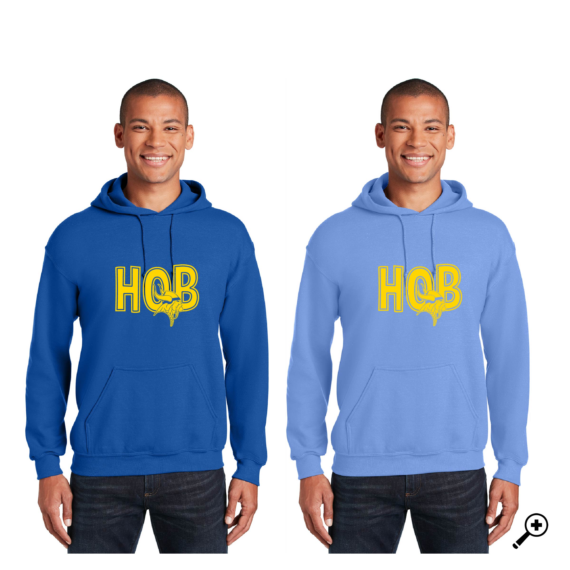 C- HOB Design- ADULT Hooded Sweatshirt