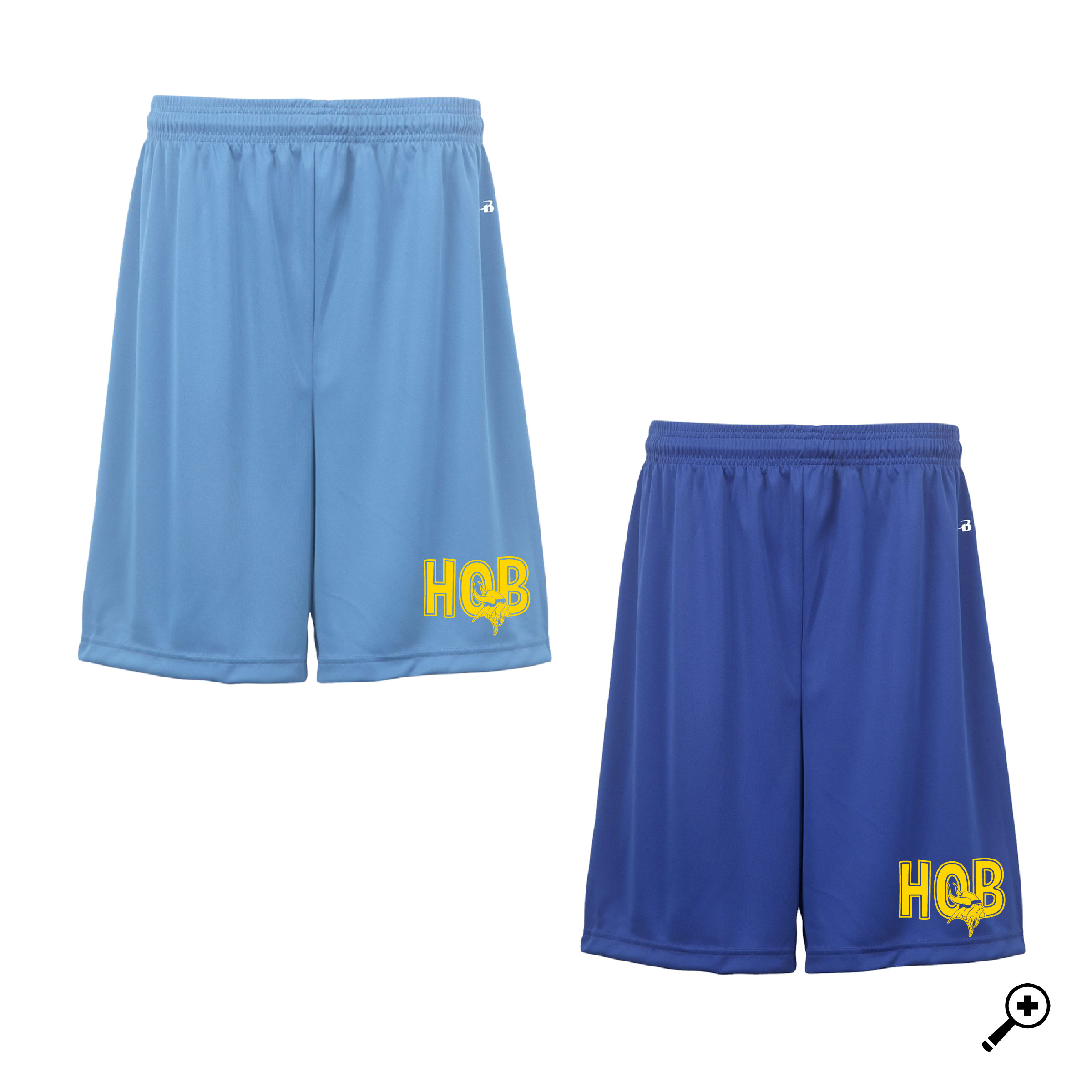 D- HOB Design- ADULT Polyester Shorts