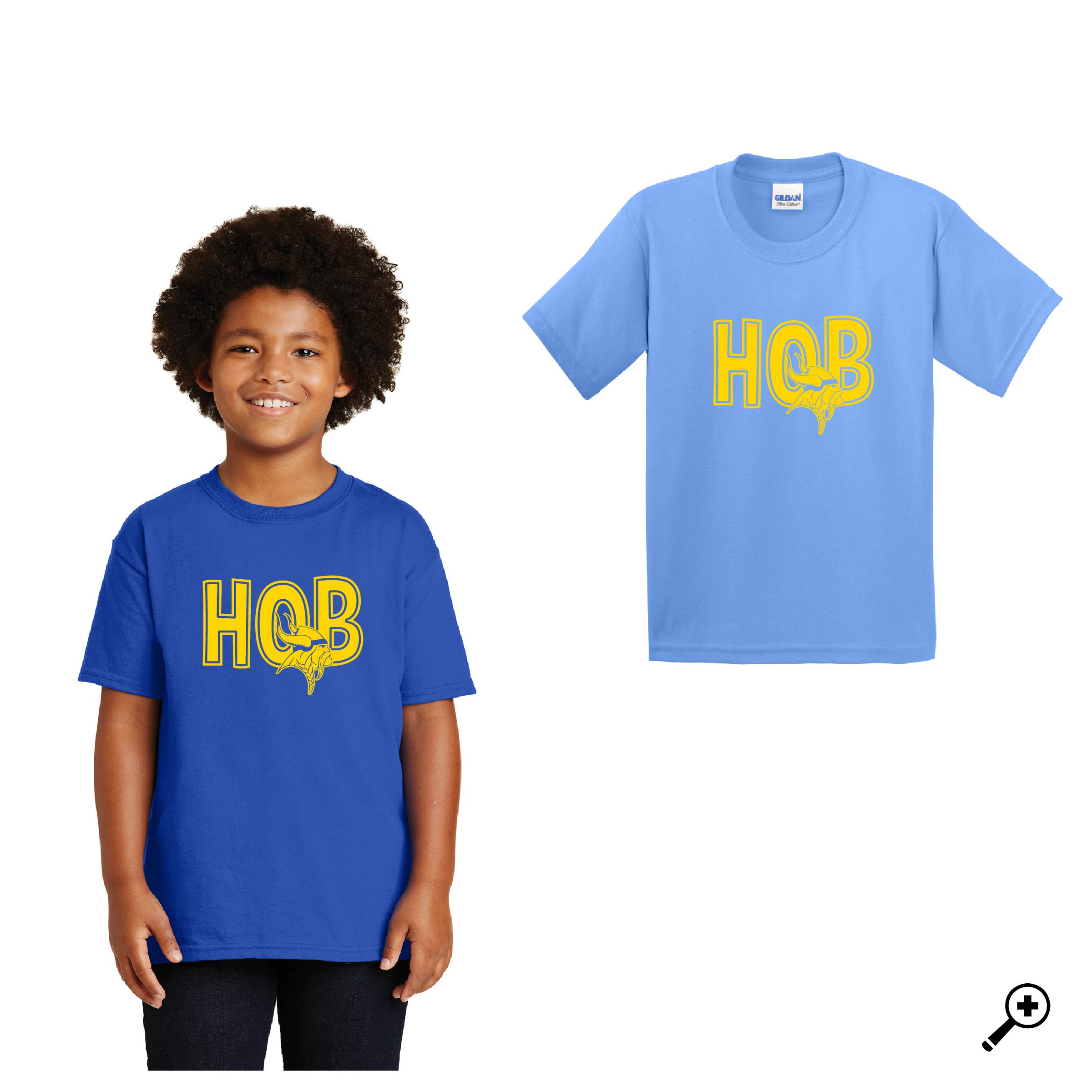 E- HOB Design- YOUTH Short Sleeve Tee