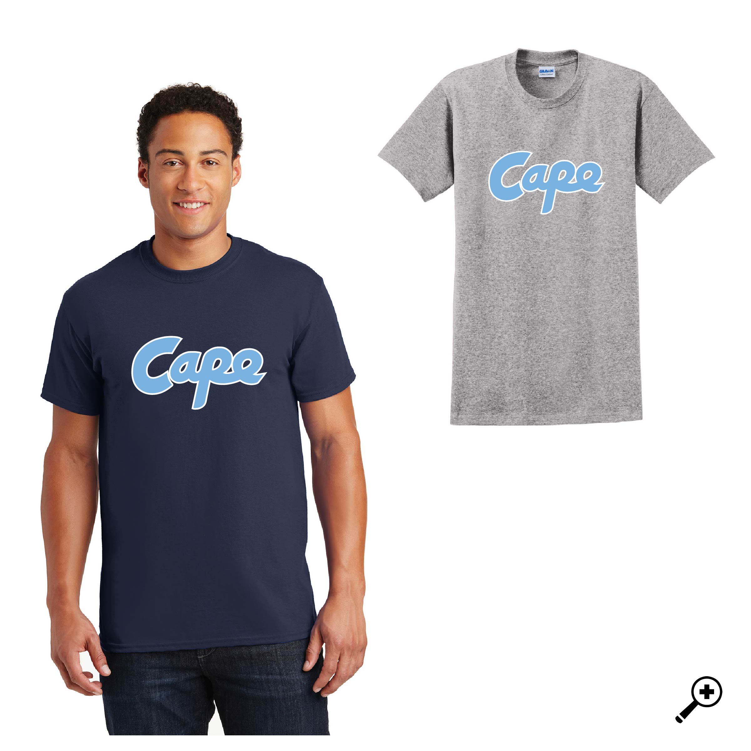 I- CAPE Design- ADULT Short Sleeve Tee