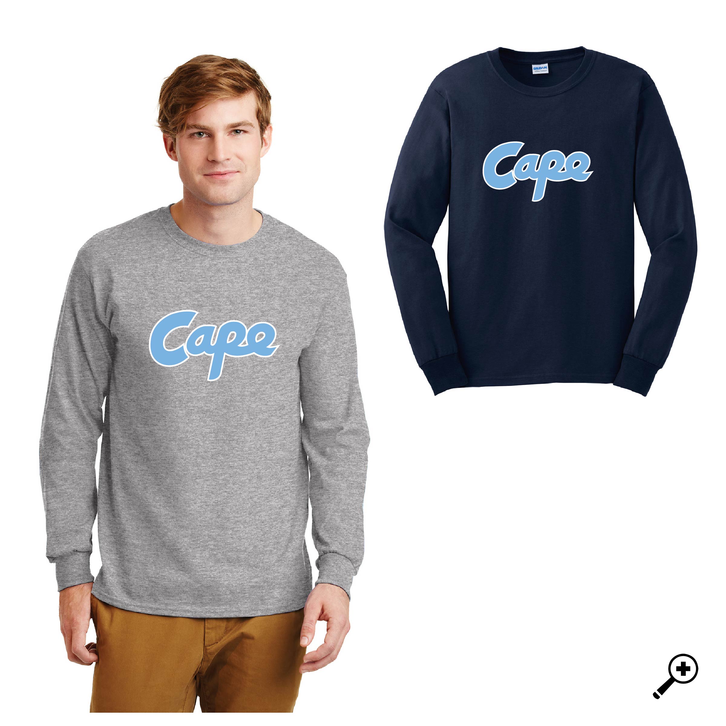 J- CAPE Design- ADULT Long Sleeve Tee