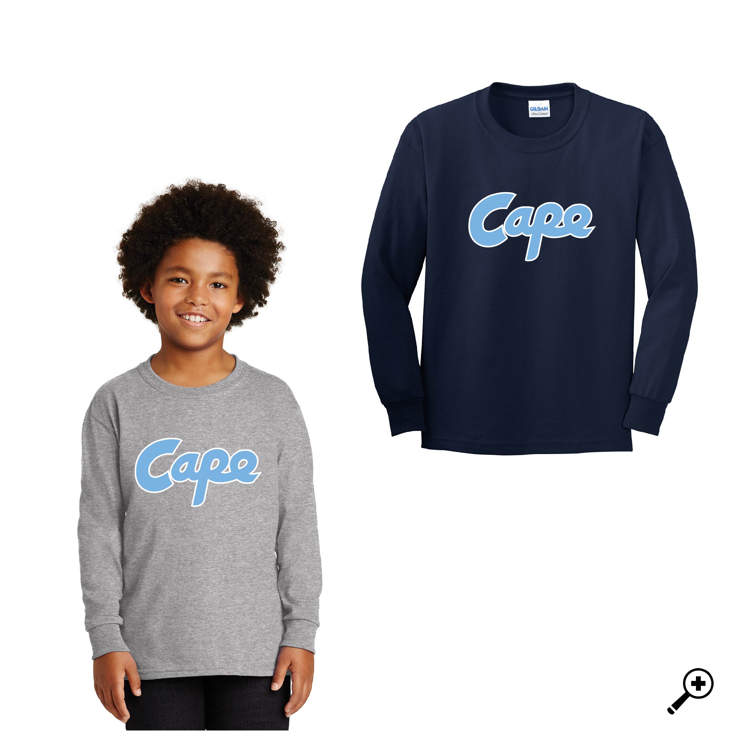 N- CAPE DESIGN- YOUTH Long Sleeve Tee