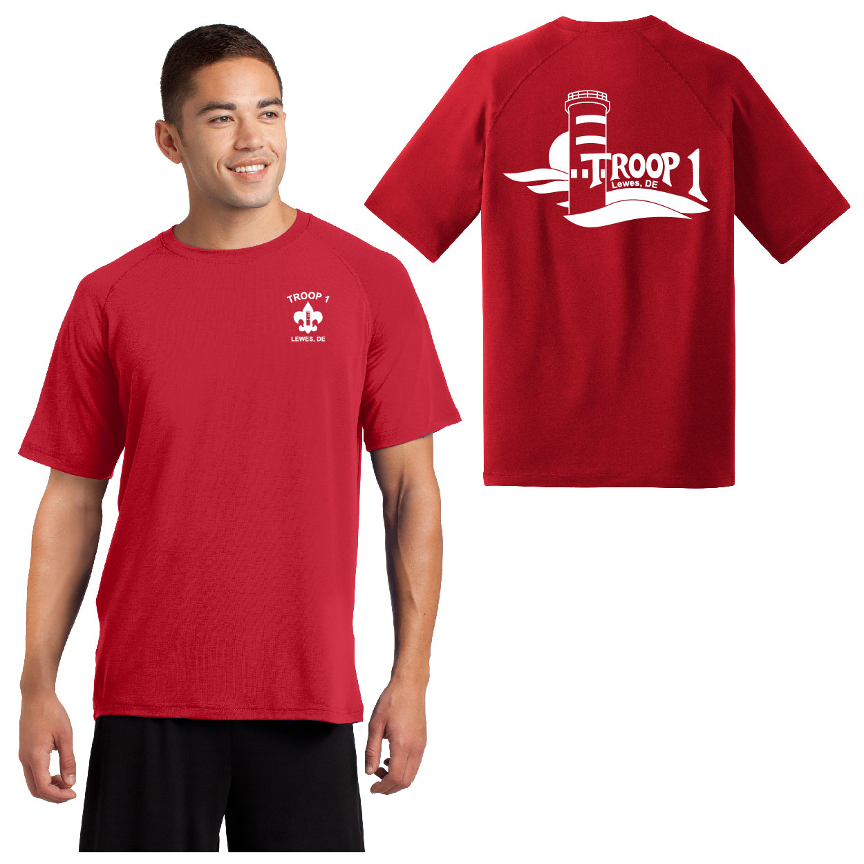 A - ST700 Adult Short Sleeve Moisture Wicking Shirt