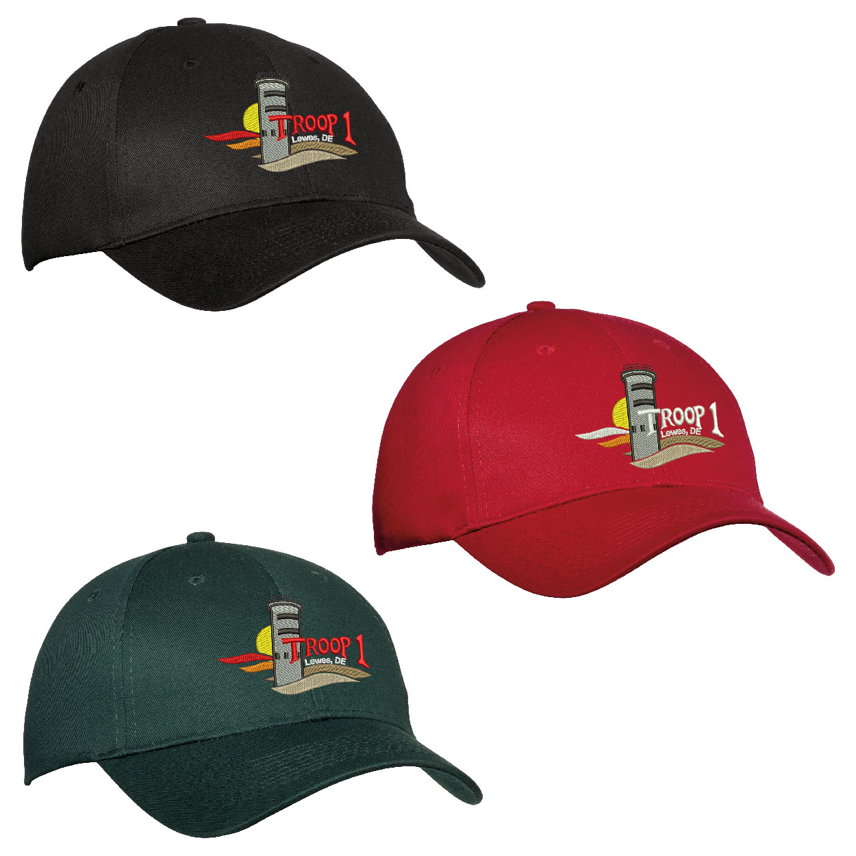 H - CP80 Adult 6-Panel Twill Cap