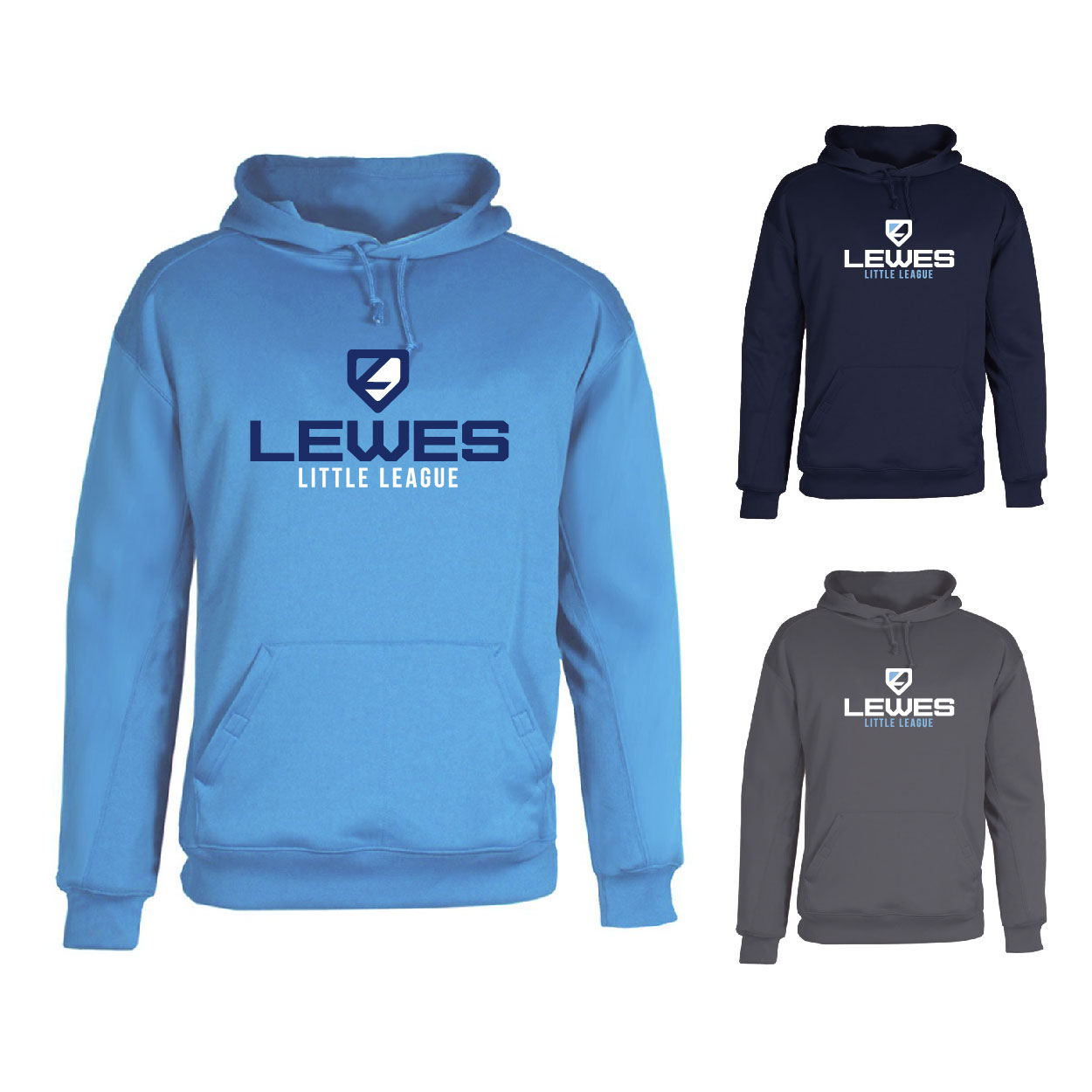 A 1454 Badger Adult Performance Fleece Hooded Sweat
