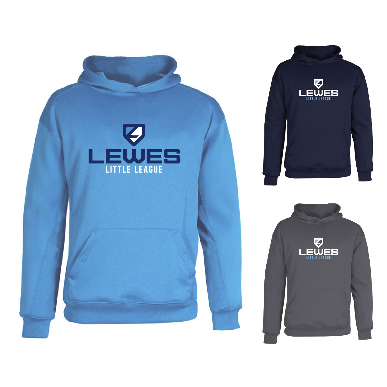 Y 2454 Badger Youth Performance Fleece Hooded Sweat