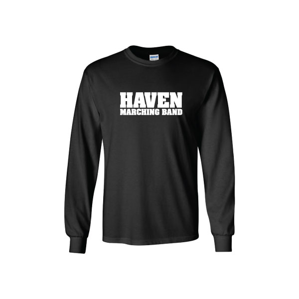 01 - Gildan G240 adult long sleeve T-shirt