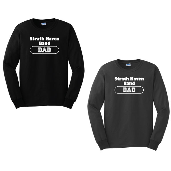02 - DAD - Gildan G240 long sleeve T-shirt