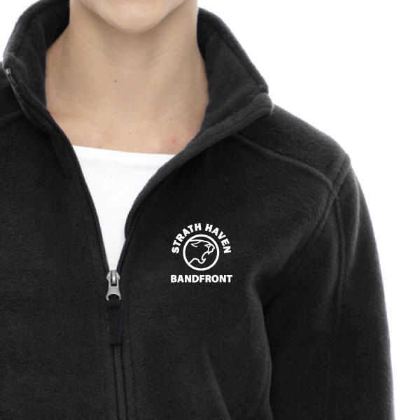 10 - SH BANDFRONT LADIES - 78190 Ash City - Core 365 Journey full zipper Fleece Jacket
