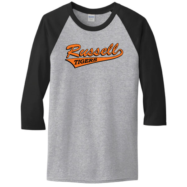 08 - Adult Gildan G570 raglan T-shirt