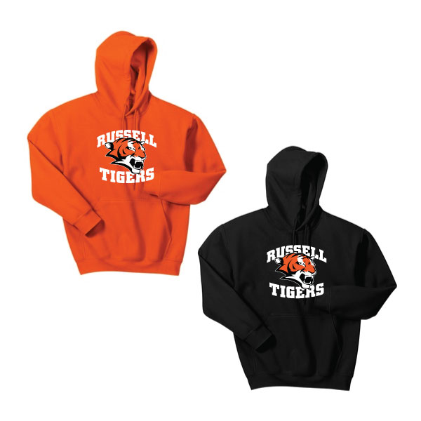 10 - Adult Gildan G185 pullover hooded sweatshirt