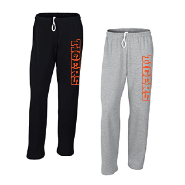 14 - Youth Gildan G184B open bottom no pocket sweatpants