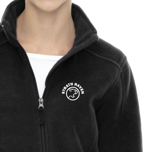 08 - STRATH HAVEN PANTHER LADIES - 78190 Ash City - Core 365 Journey full zipper Fleece Jacket