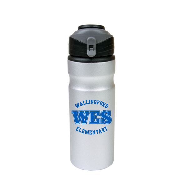 27 - 24 oz. Aluminum Water Bottle with Flip-Up LidCPN-560590632