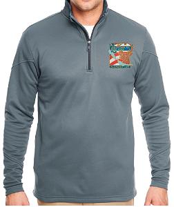 E1 8440 Adult Cool & Dry Sport Quarter-Zip Pullover Fleece