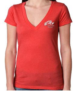 A2 6740 Next Level Ladies' Triblend Deep V