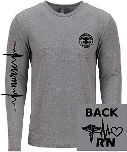 B2 6071 Next Level Men's Triblend Long-Sleeve Crew