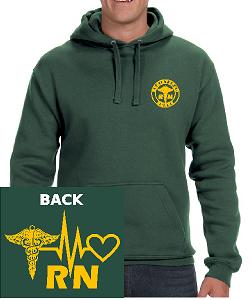 B4 JA8824 Premium Fleece Pullover Hood