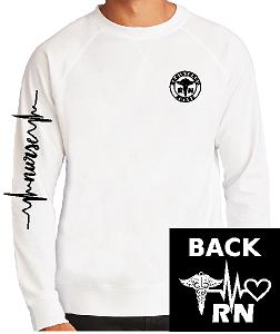 B3 N9000 Next Level Unisex French Terry Raglan Crew