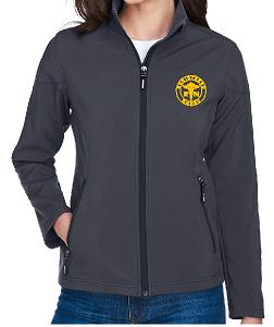 D4 78184 Embroidered Core365 Ladies Two Layer Fleece Soft Shell Jacket