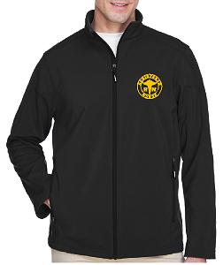 E4 88184 Embroidered Core 365 Mens Two Layer Soft Shell Fleece Jacket