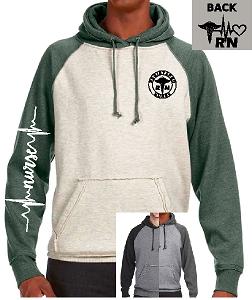 B6 JA8885 J America Adult Vintage Pullover Hood