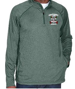 E2 DG440 Devon & Jones Men's Stretch Tech-Shell Compass Quarter Zip