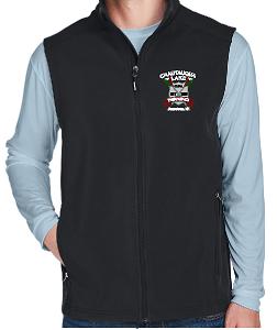 E5 CE701 Ash City Core 365 Men's Cruise Two Layer Fleece Bonded Soft Shell Vest