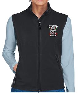 E6 CE701W Ash City Core 365 Ladies Cruise Two Layer Bonded Soft Shell Vest