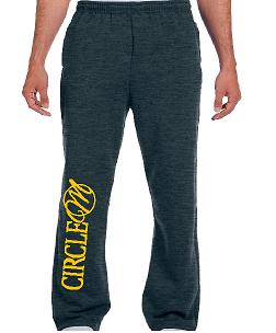 AE5 974MP Jerzees Adult 8 oz. NuBlend® Open-Bottom Fleece Sweatpants