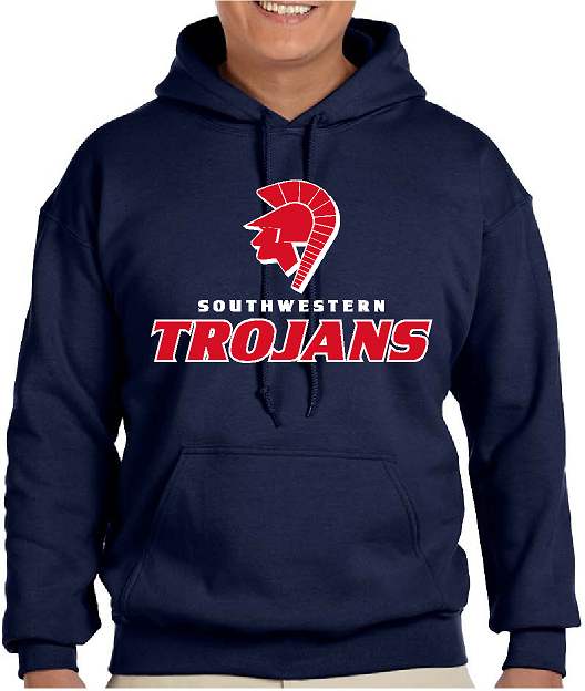 B2 18500 Screen Printed Hoodie