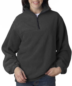 E8480 Embroidered Quarter Zip Unisex Fleece