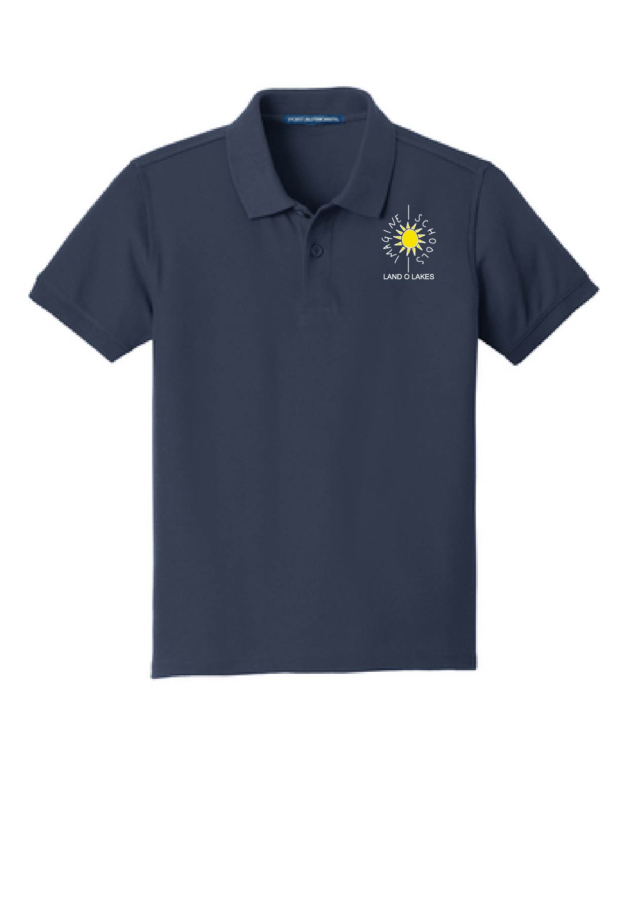 D - Imagine School Basic Polo - Navy