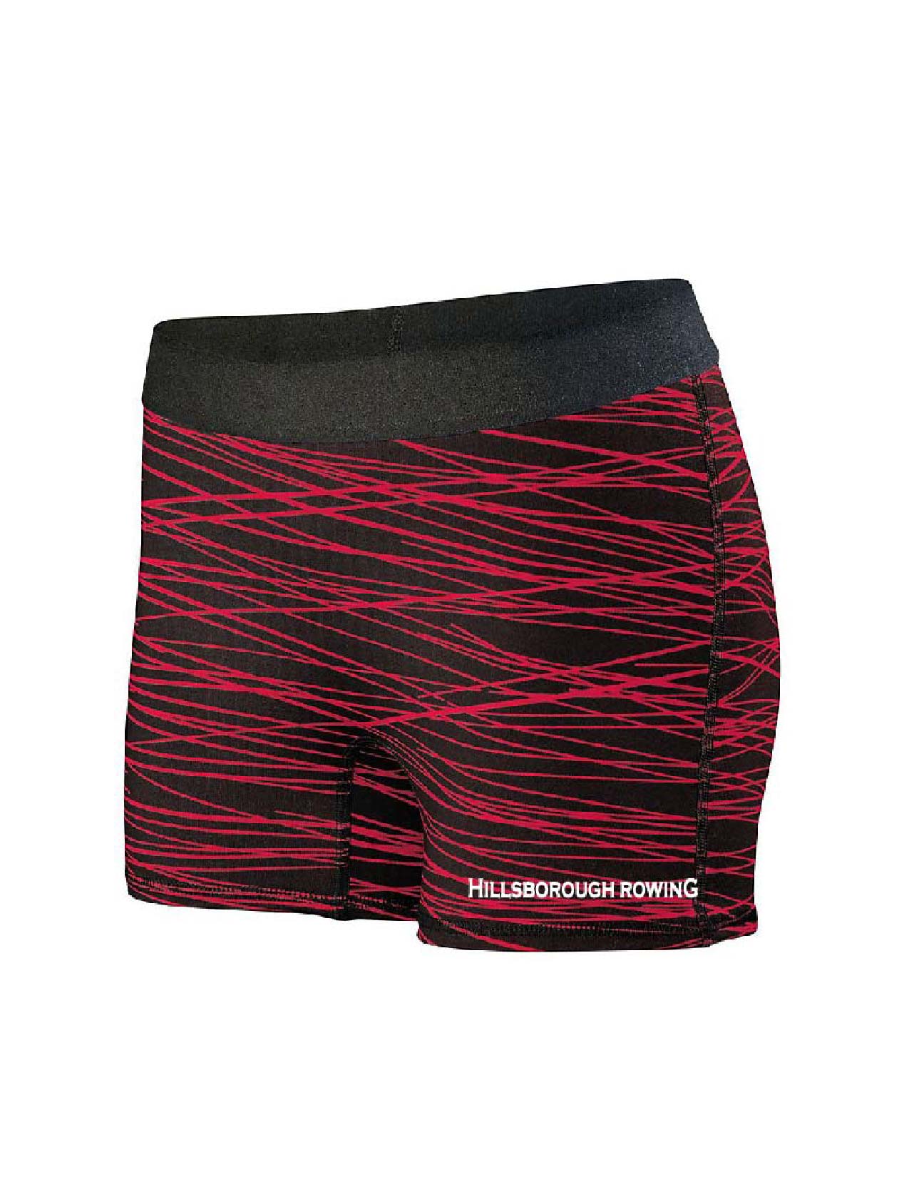 Z - HHS Rowing Ladies Spandex Shorts